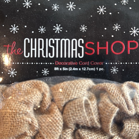 Jute Burlap Lamp or Tree Cord Cover. New. - Picture 4 of 4